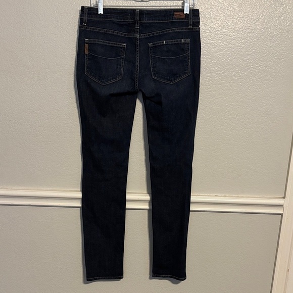 PAIGE Women's low-rise Dark Blue Jimmy Jimmy Skinny Jeans - Picture 5 of 6